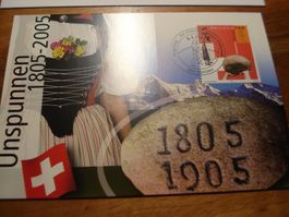 Unspunnen, 2005, FDC + Maximumkarte