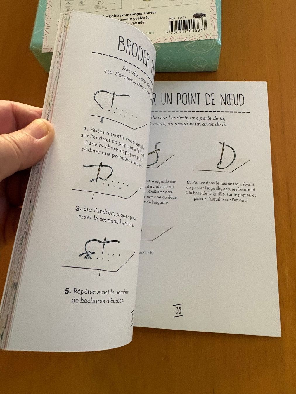 Bastelsets: Boîte "Ma boîte à broderies Hélène" – Gebraucht aus Savigny von alouette04 6