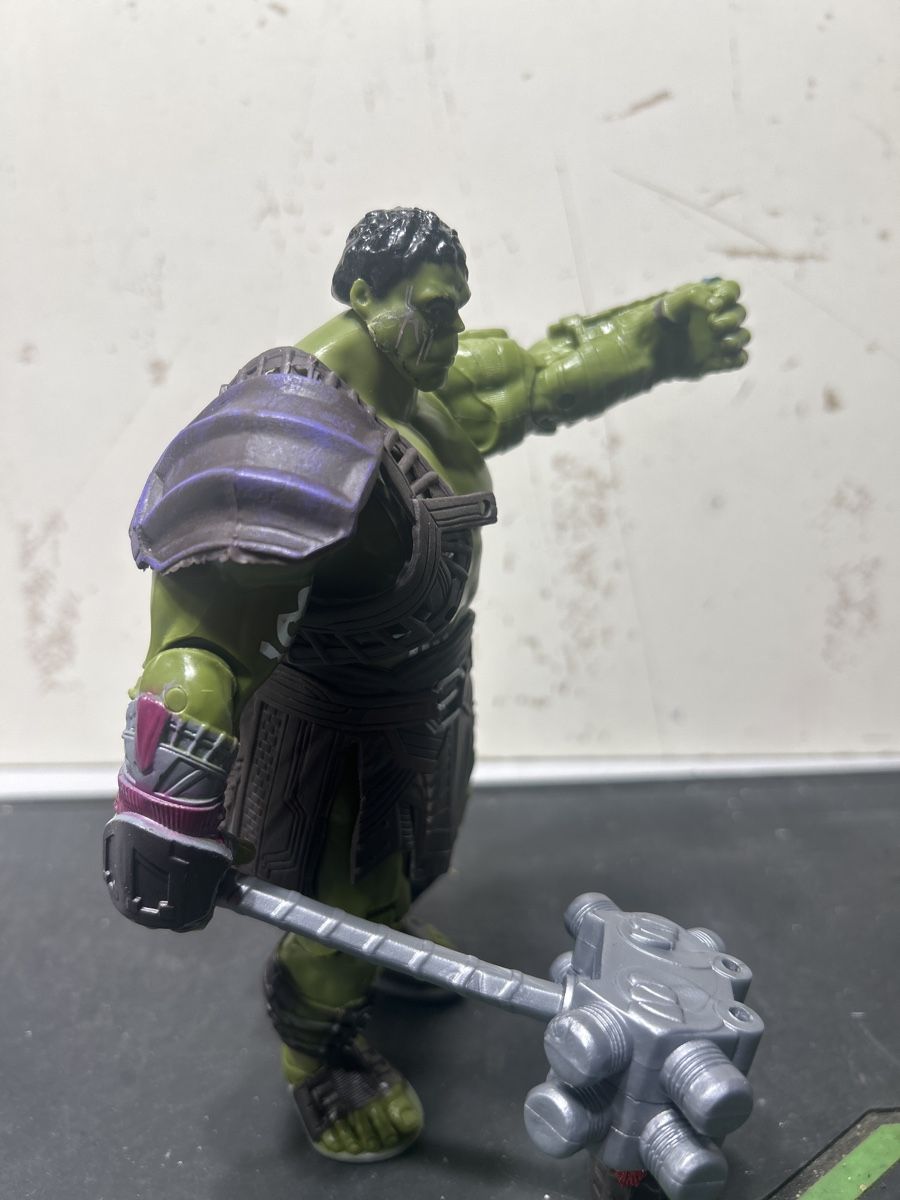 Marvel Statuette: Der umglaubliche Hulk Römischer Stil – Usato da Gorduno venduto da dm0320 6