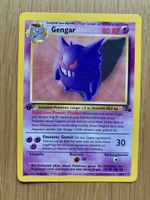 Pokemon Gengar Karte 20/62, rare, 1st Edition Fossil 1999