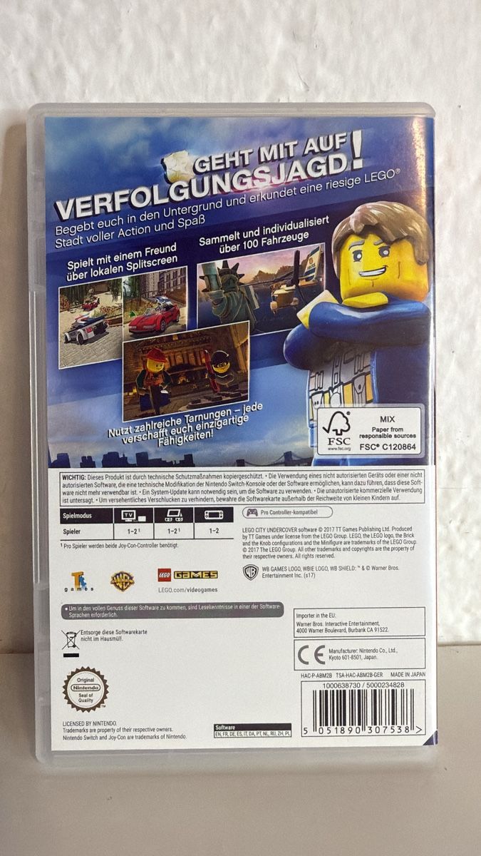 Nintendo Giochi: LEGO City Undercover - Nintendo Switch – Usato da Ehrendingen venduto da bubulence 1