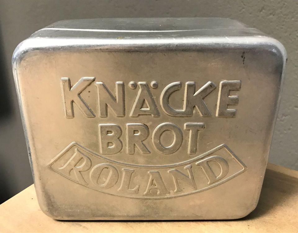 Knackebrot Dose Metall