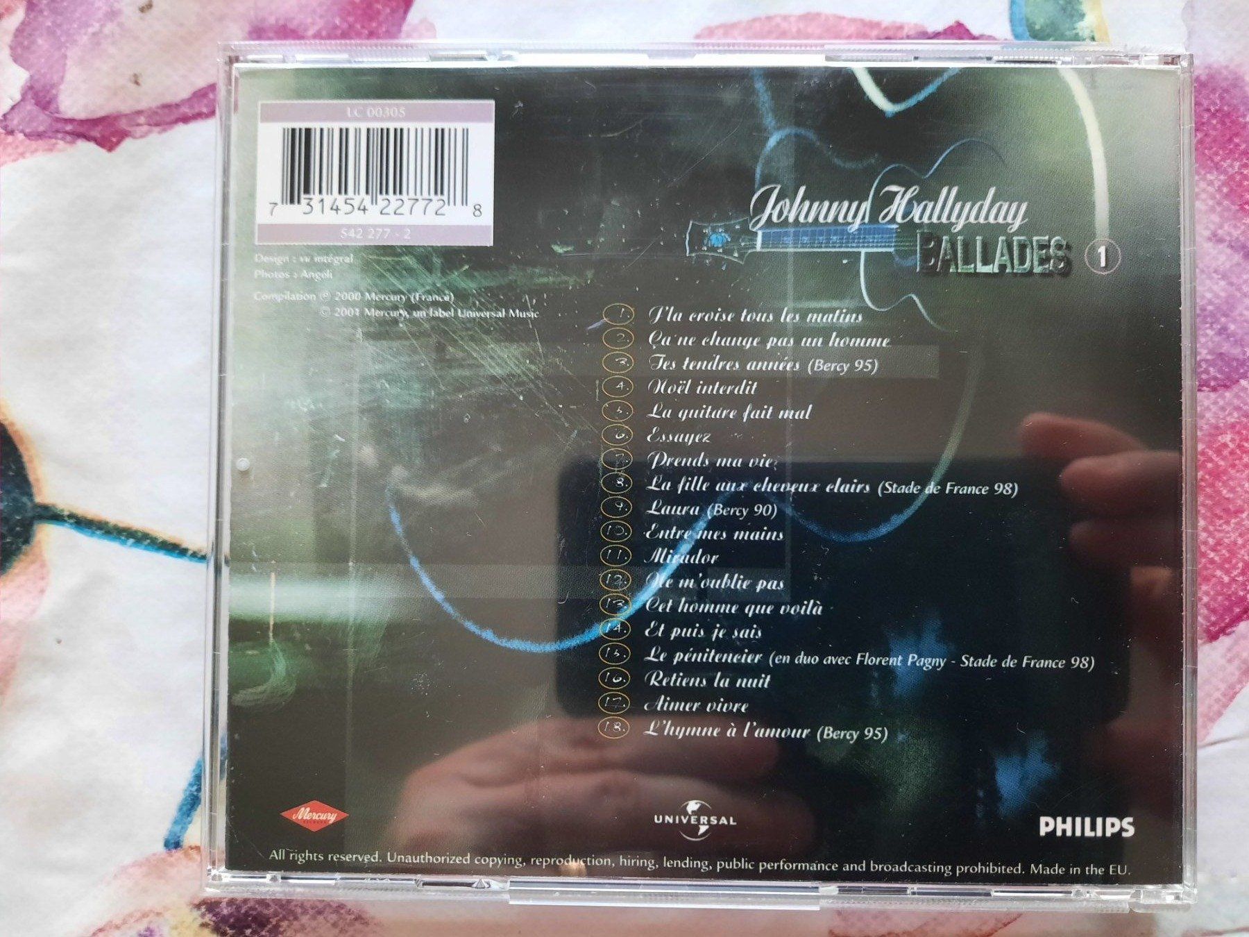 CD: CD Johnny Hallyday - Ballades volume 1 – Usato da Pully venduto da bro_n52j 1