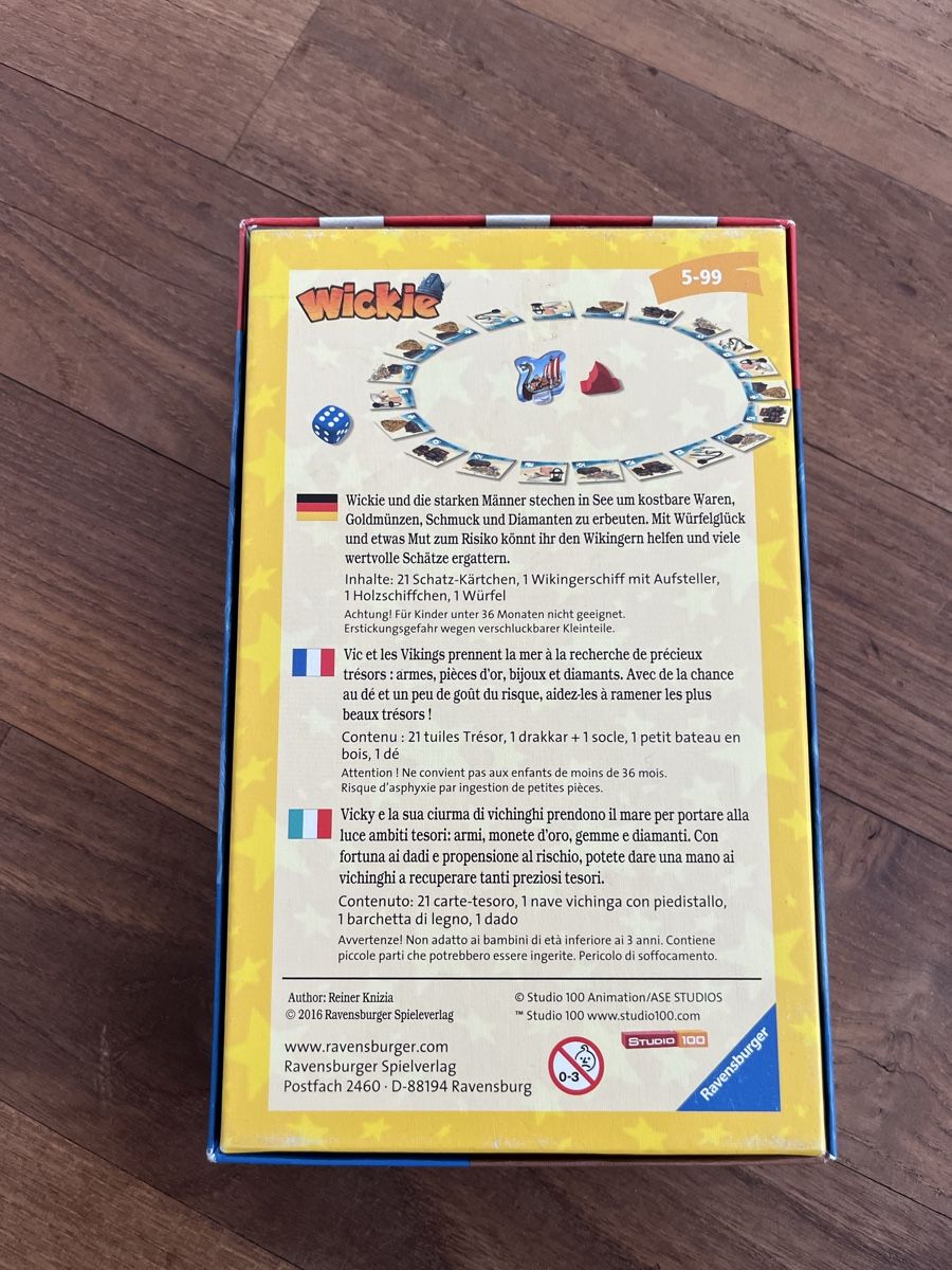 Ravensburger Jeux: Spiel- Wickie, Schatz ahoi – D'occasion à Luzern par Aldabema 1