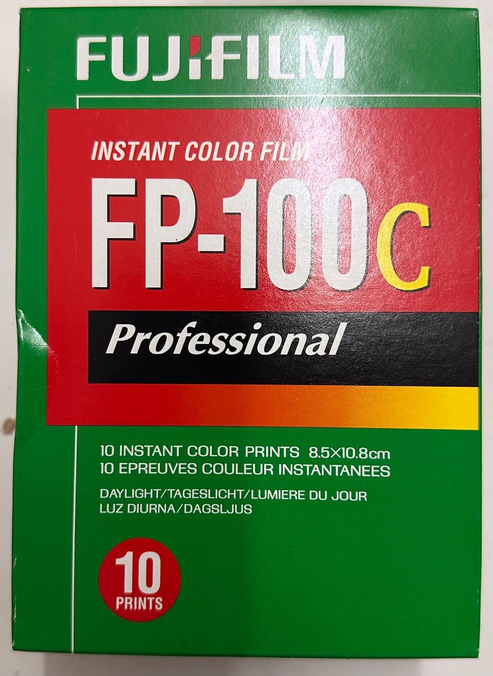 Fujifilm Filme: Fujifilm FP-100C Professional Sofortbild – Gebraucht aus Meilen von sammo985
