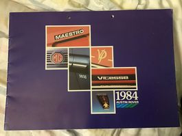 Austin Rover Programm Prospekt 1984