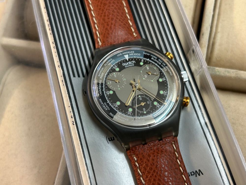 Montre Swatch Swiss Art neuve complète set fonctionne 1991 | Kaufen auf