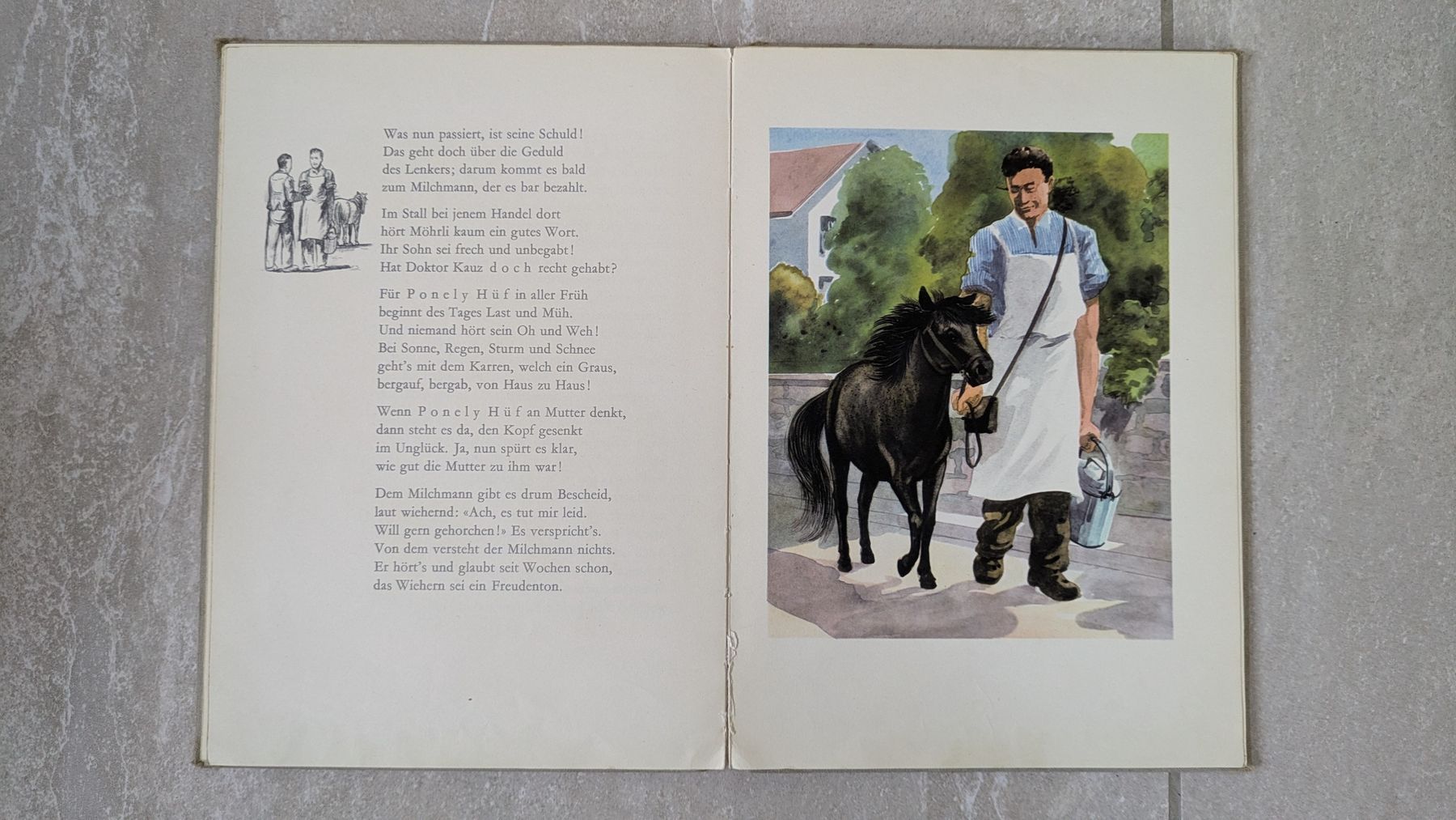 Bücher: Die Geschichte vom Ponely Hüf, 1950 – Gebraucht aus Rottenschwil von chnoblipress 4
