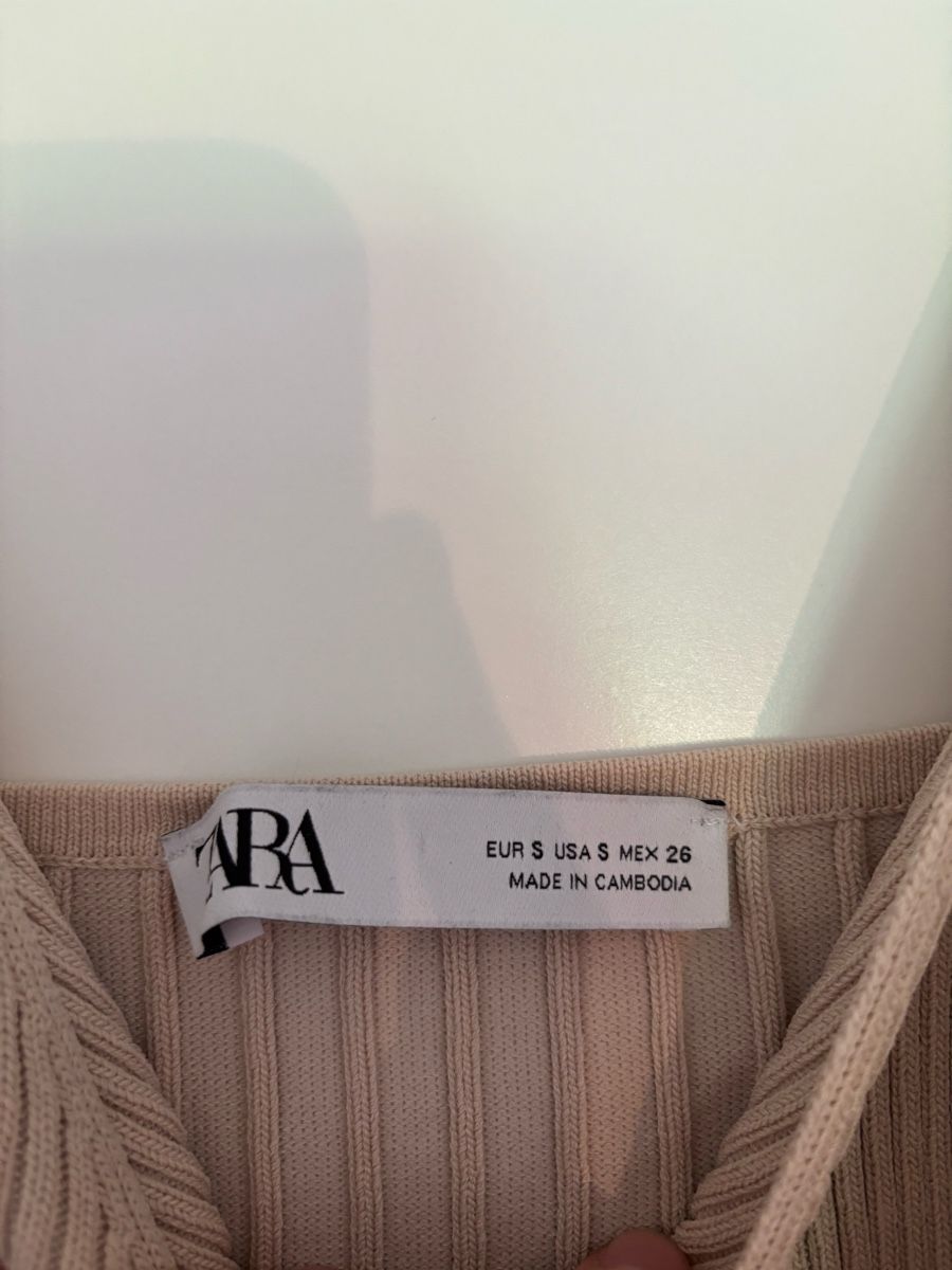 Tops: Sommertop Zara beige – Neu (gemäss Beschreibung) aus Männedorf von giu_wm6d 2