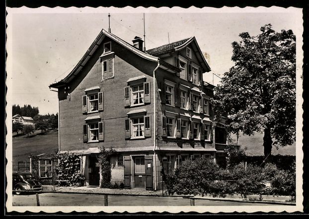 Cartoline postali: Lachen-Walzenhausen /App., Pension u. Ca – Usato da Berlin venduto da bartko-reher