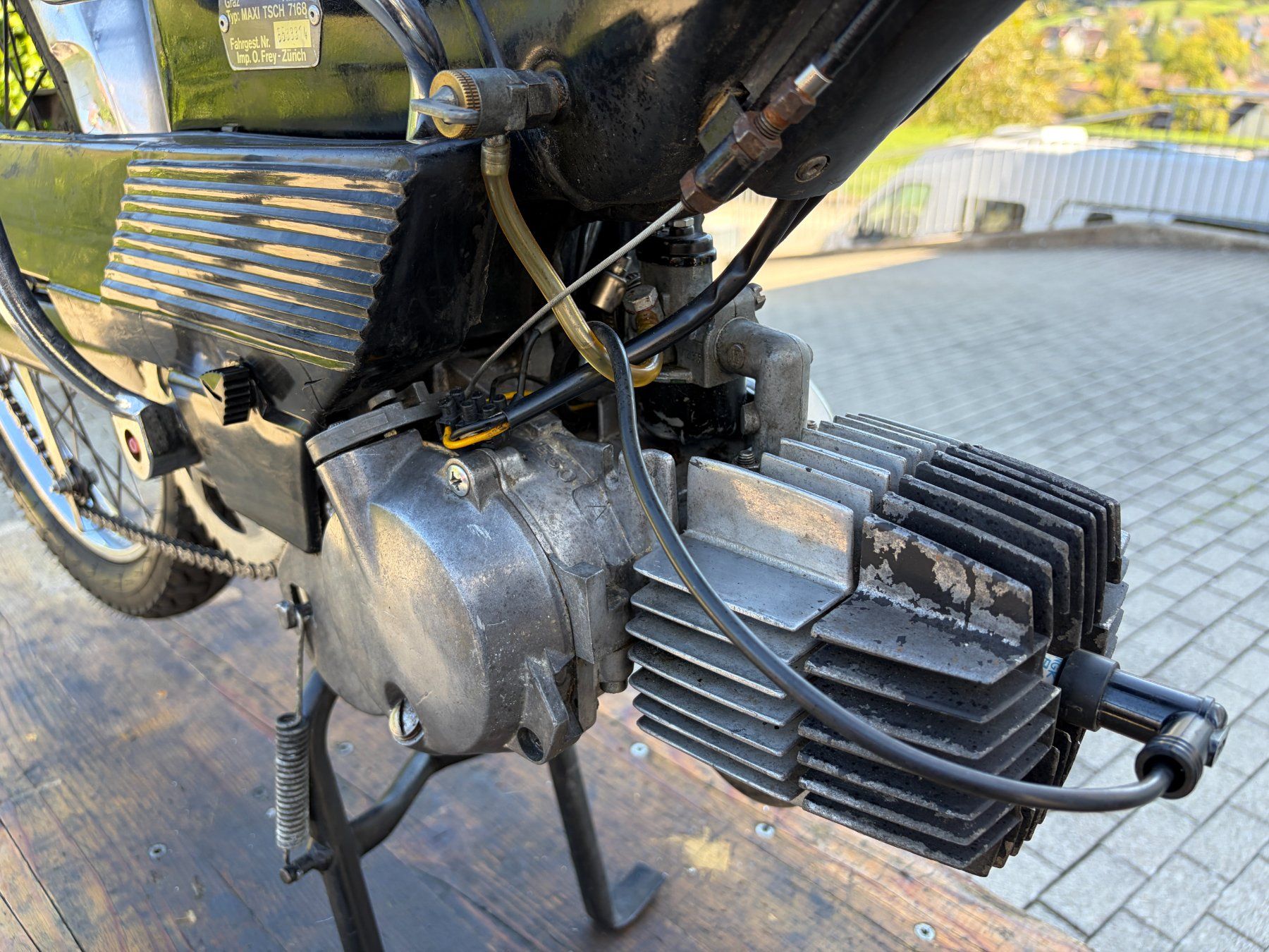 Puch Ciclomotori: Puch Maxi N - schwarz – Usato da Mümliswil venduto da vonsi1973 4