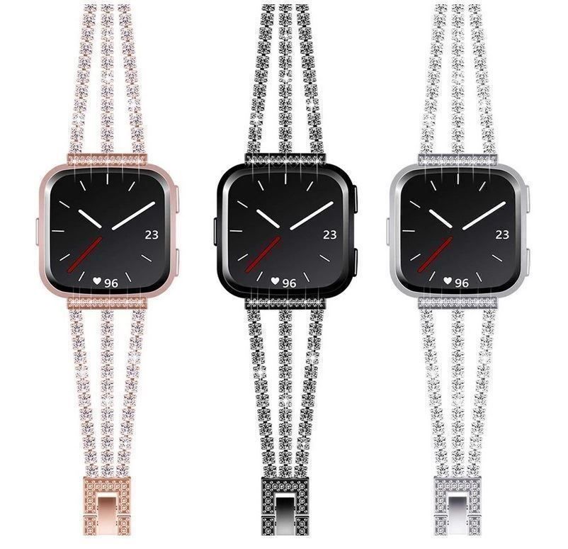 Fitbit Smartwatch: Armband Bracelet Luxus für Versa 3/4 Sense 2 – Neu und originalverpackt aus Lausanne von WATCH-WORLD