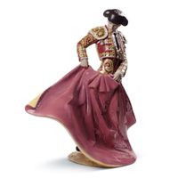 Lladro 'Torero - Giacca Rosso' numero 01008729  - Nuovo