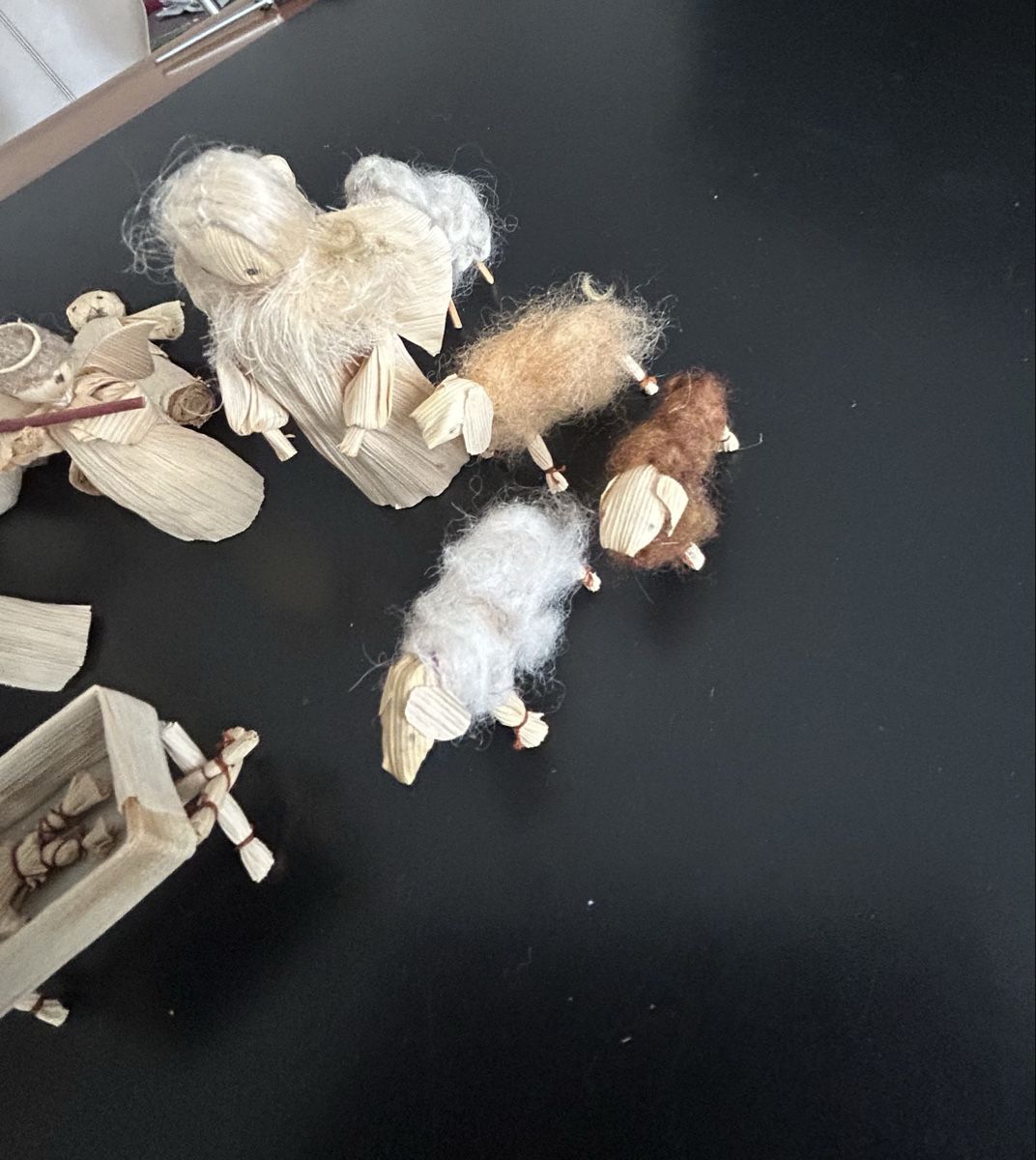 Alle Dekorationen: Verschiedene ältere Maisstroh Krippenfiguren – Gebraucht aus Zumikon von tuna007 2