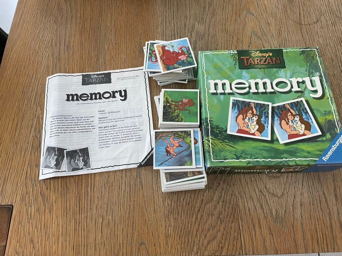 Ravensburger Spiele: Memory Tarzan – Gebraucht aus Cossonay-ville von cecile1235
