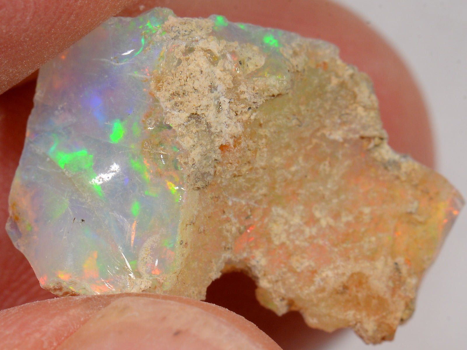 Pietre preziose: 8 Karat - Roher Äthiopischer Welo Opal – Nuovo (secondo la descrizione) da Rüti ZH venduto da DeinOpal 4