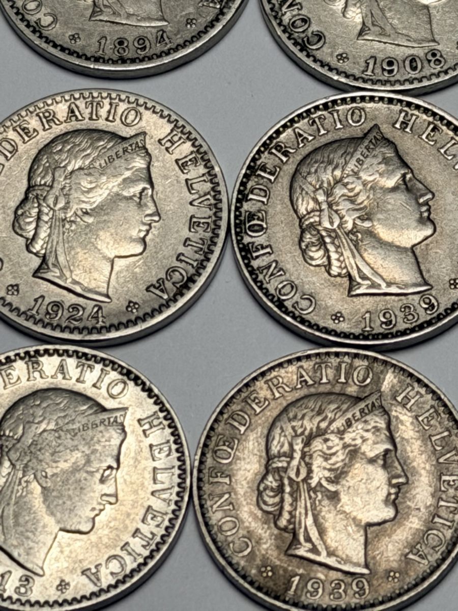 Tutti le monete: 40 pièces 0.20ct 1884-1900  – Usato da La Tour-de-Trème venduto da Ahamaya 7