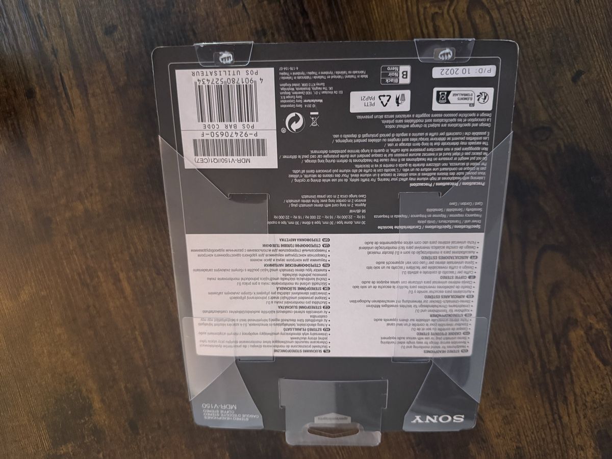 Sony Cuffie: Sony mdr-v150 dj kopfhörer – Nuovo e nell'imballaggio originale da Zunzgen venduto da milesdavis76 4