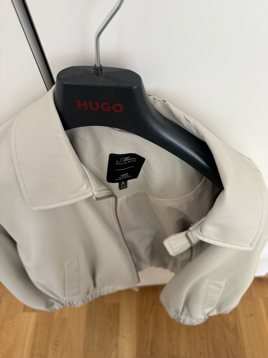 Mavi Vestes: Veste bomber Mavi Denim blanche T. S – D'occasion à Châtelaine par Nilufer777 3