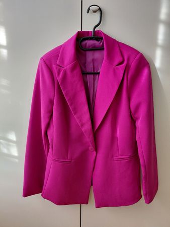 Blazer da donna colore fucsia taglia S