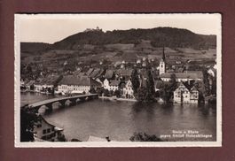 STEIN AM RHEIN mit Schloss Hohenklingen - 1936