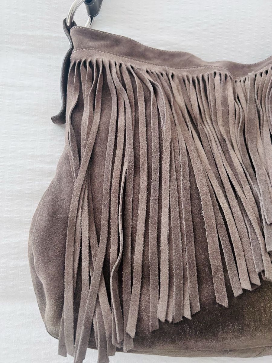 Navyboot Sacs femmes: Navyboot Shoulder Bag Suede Fringe – D'occasion à Zürich par diva1972 2