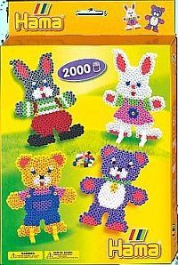 Hama Bastelsets: Hama Bügelperlen - Hasen und Bären – Neu und originalverpackt aus Greifensee von MIN3
