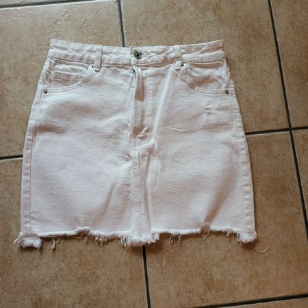 Jupe en jeans BERSHKA