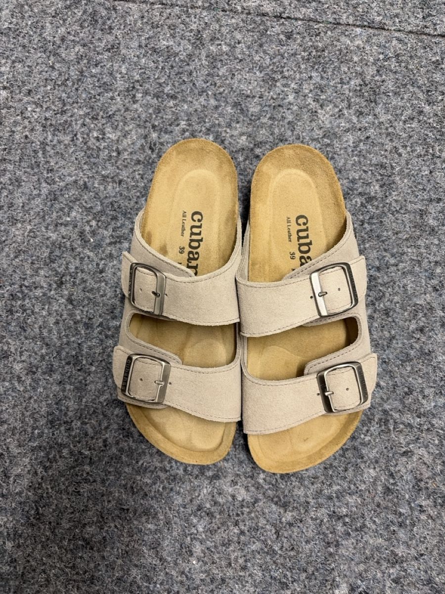 Scarpe da donna: Cubanas beige / Gr. 39 / Birkenstock – Nuovo (secondo la descrizione) da Oberkirch LU venduto da moia76