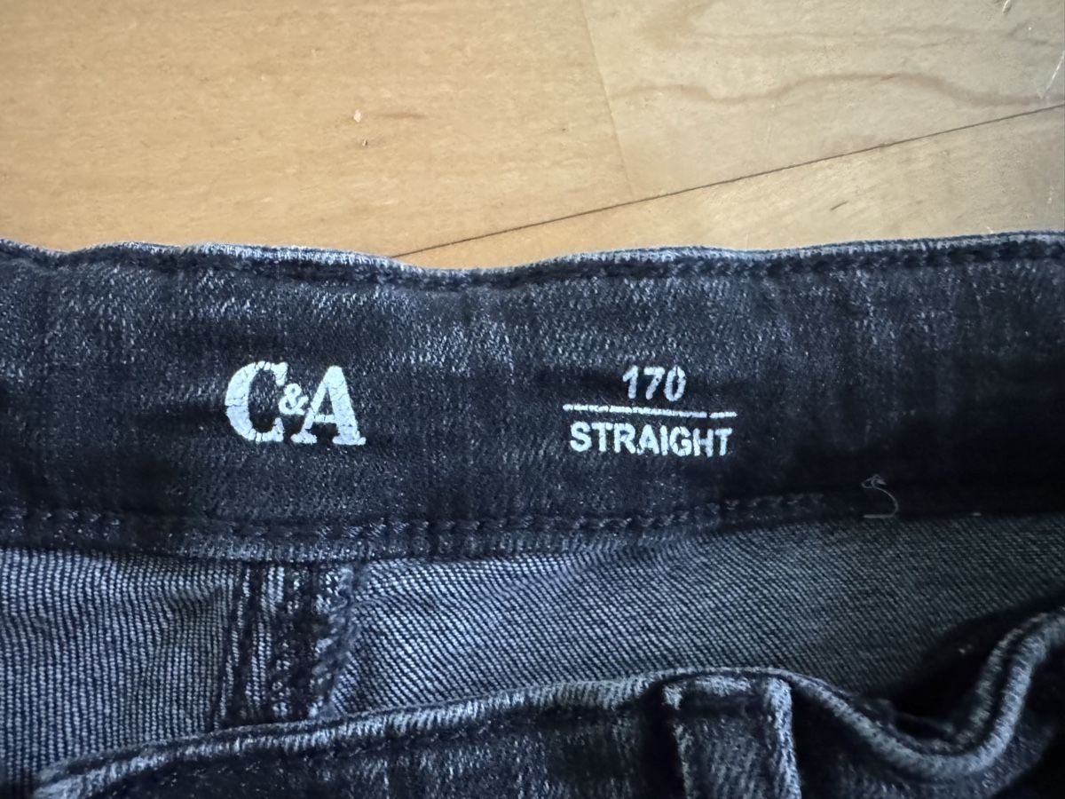 Pantaloni: Jeans Set, Gr. 164 + 170, Schwarz – Usato da Ebikon venduto da jecojeam 1