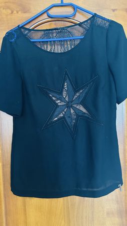 Guess Bluse, Grösse XS, Schwarz, Spitze, Top Zustand!
