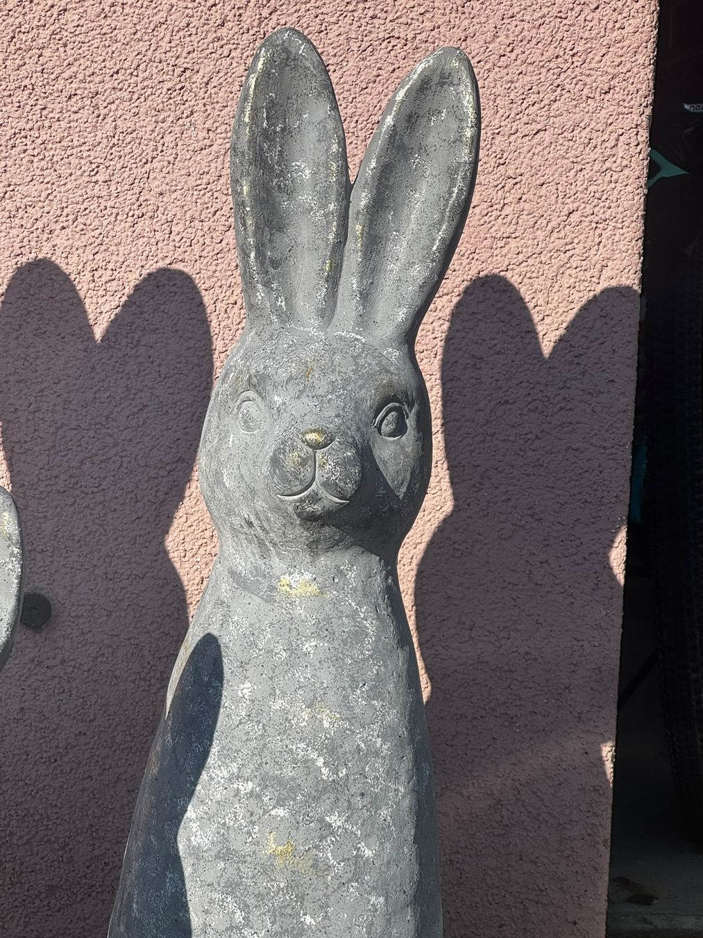 Figuren: 3 x Outdoor Hasen - Gartendeko – Gebraucht aus Egg b. Zürich von Brocki_Insel_Egg 2