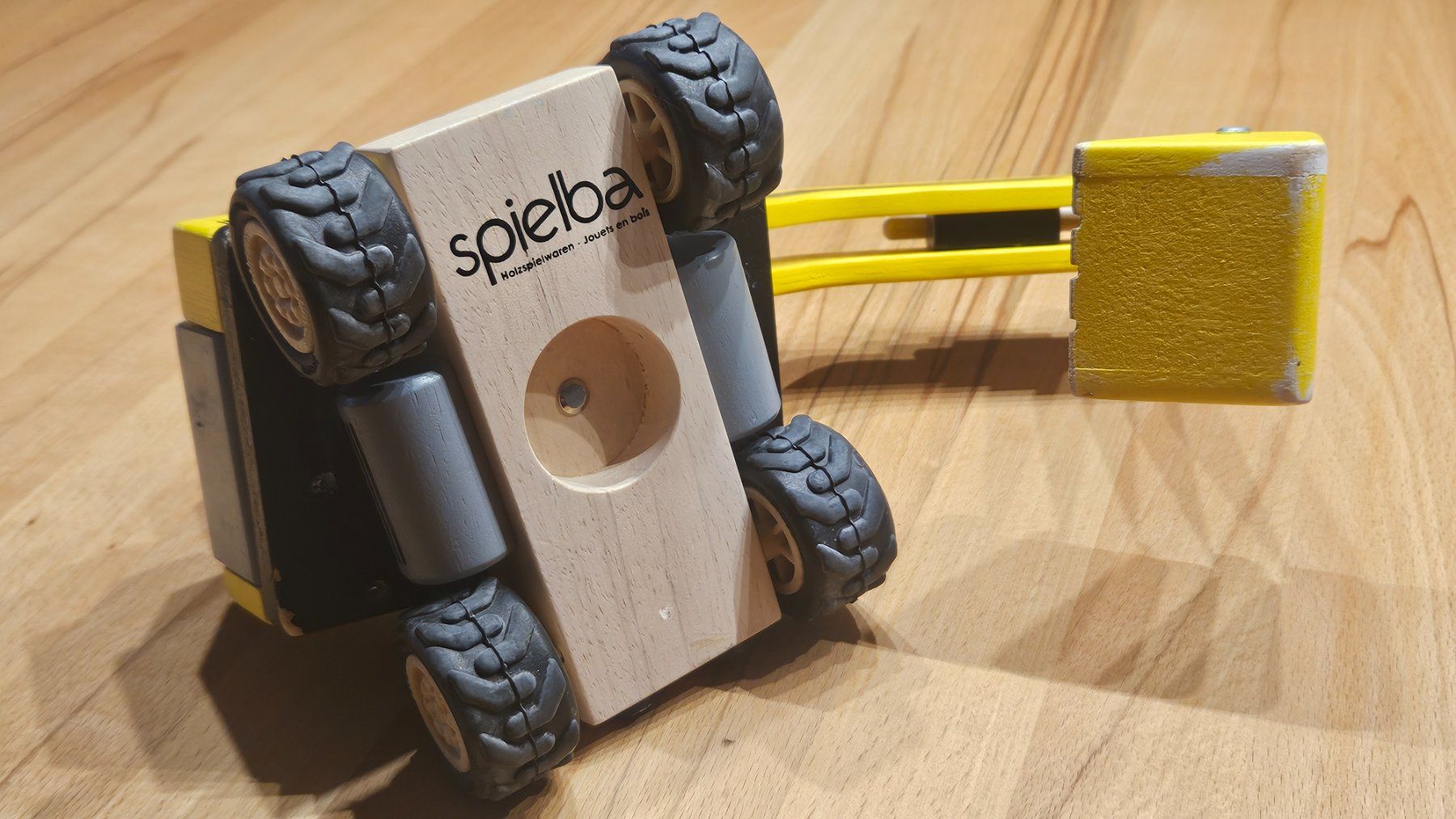 Spielzeuge: Bagger Holz, Marke Spiba, sp – Gebraucht aus Jona von ASMARADO 4