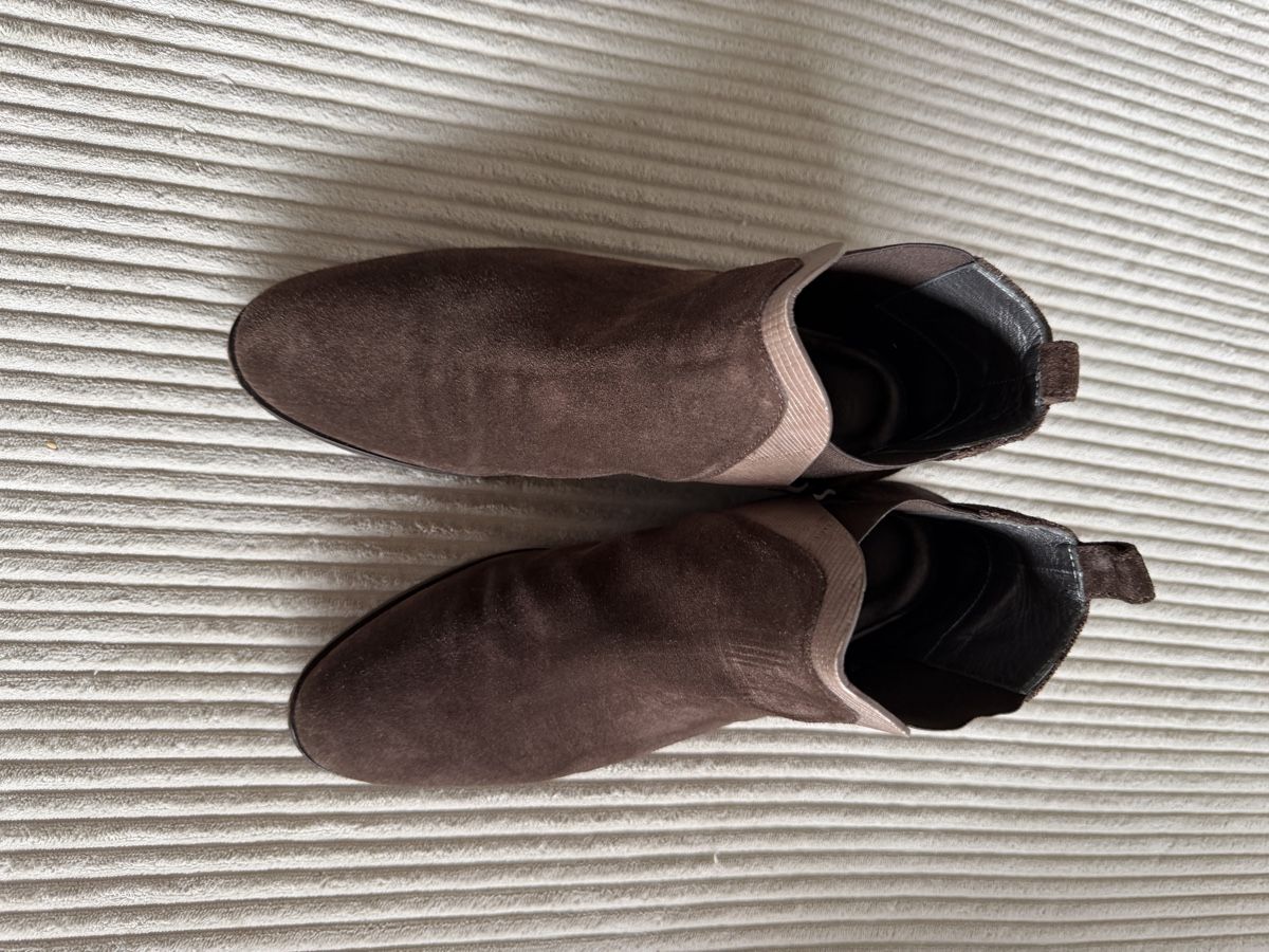 Navyboot Scarpe da donna: Navyboot aus braunem Wildleder 37 – Nuovo (secondo la descrizione) da Aeschi b. Spiez venduto da dar_sjp8 2
