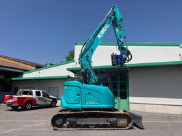 Raupenbagger Kobelco SK140SRLC-7, Mietrückläufer in Vollausr