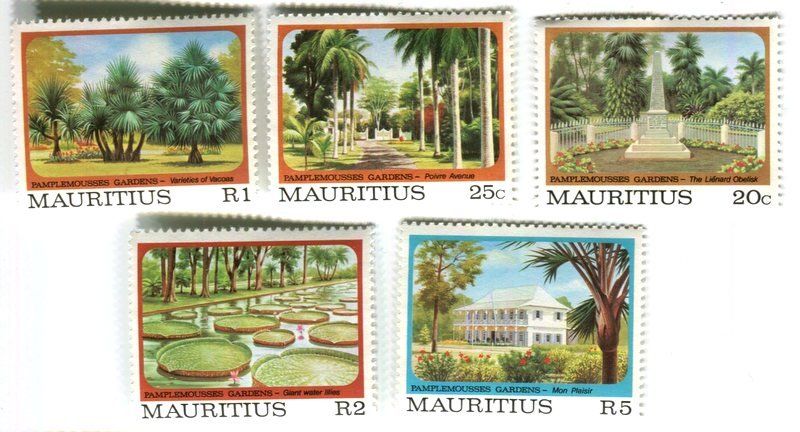 Alle Briefmarken: Briefmarken "Botanischer Garten". Mauritius – Neu und originalverpackt aus Basel von Butsch5