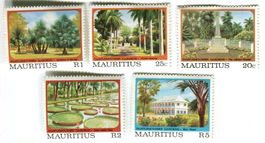 Briefmarken "Botanischer Garten". Mauritius