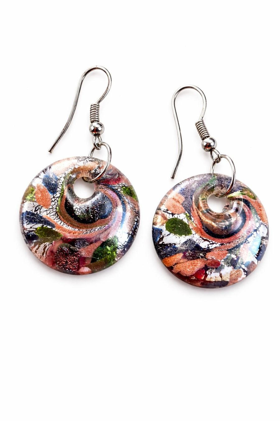Murano Orecchini pendenti & Orecchini a lobo: Murano Glas Ohrhänger Bunt – Nuovo (secondo la descrizione) da Fully venduto da VaneaSelection 2
