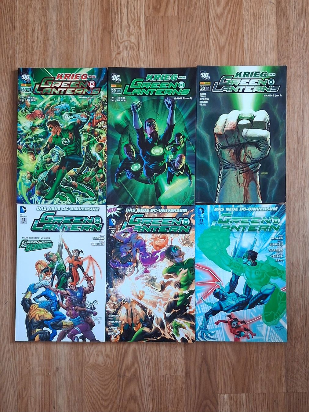 BD: Green Lantern Comic-Set (Panini) | 6 Hefte inkl. Crossover – D'occasion à Kloten par Frigo_1
