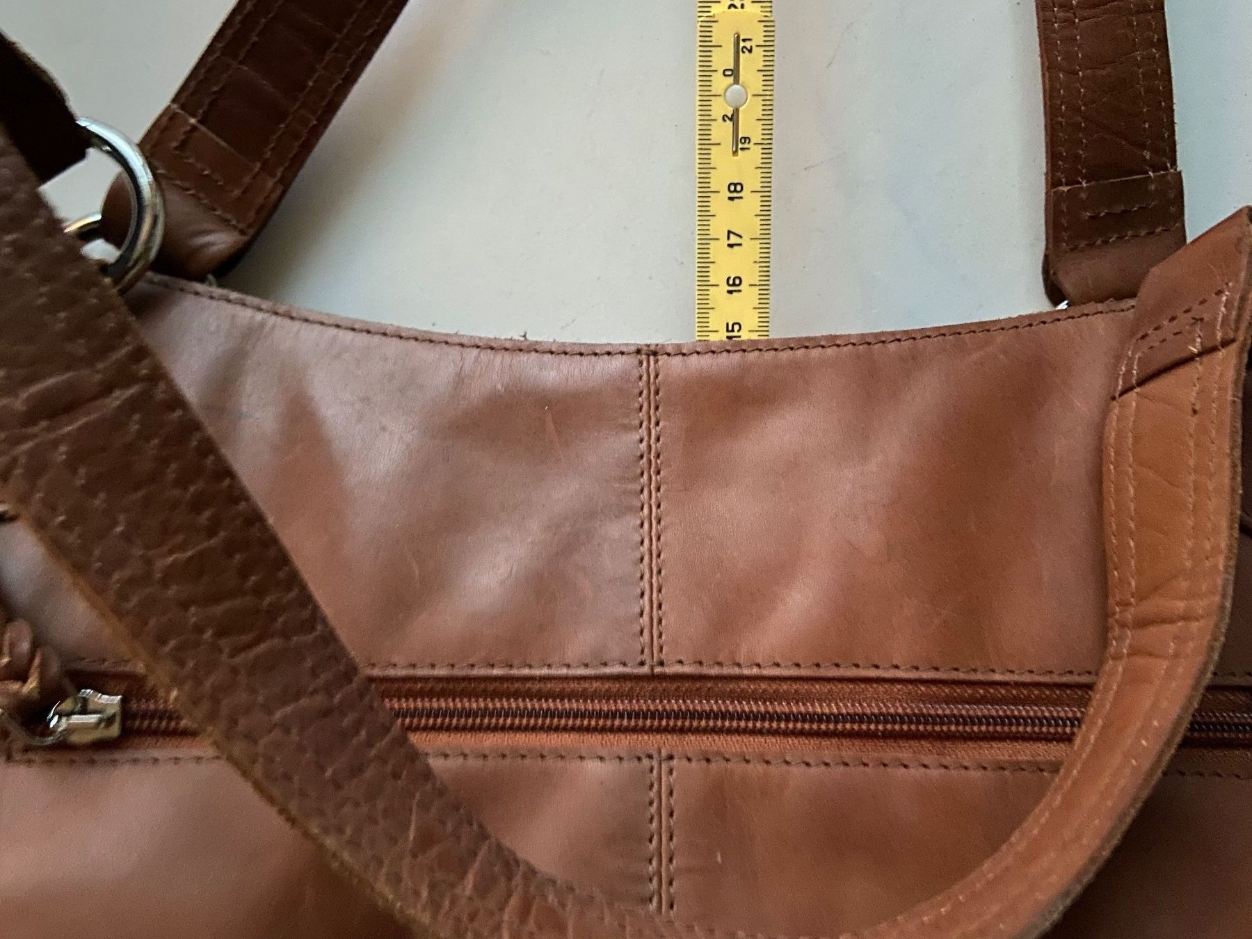 Borse da donna: LEDER Handtasche DELLA MAE braun – Usato da Aedermannsdorf venduto da Paula_anja 5