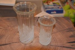 2 BLUMEN VASE