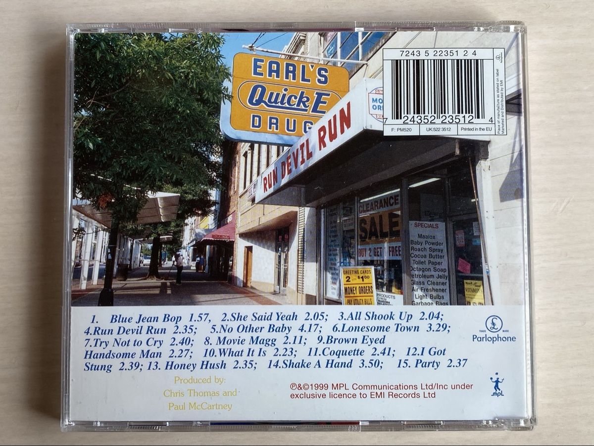 CDs: Paul McCartney - Run Devil Run – Gebraucht aus Oberried Brienz von Chyara 1