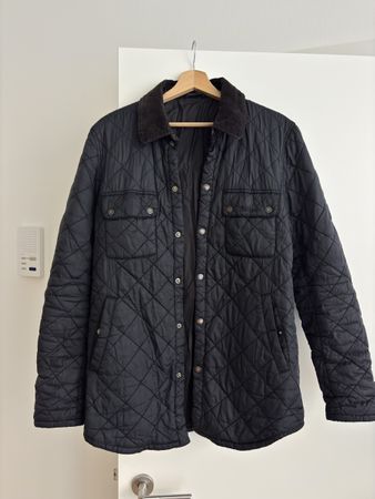 Steppjacke Barbour dunkelblau gesteppt Grösse M (eher S)