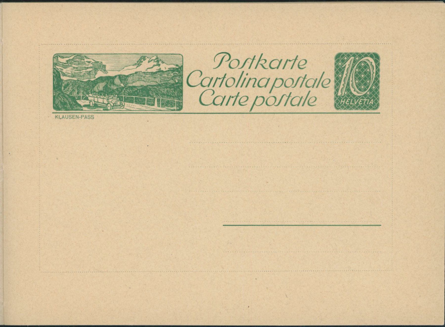 Tutti i francobolli: 1923 - Ganzsache - Geschenkheft - Bildpostkarte – Nuovo (secondo la descrizione) da Schindellegi venduto da leecollect 2