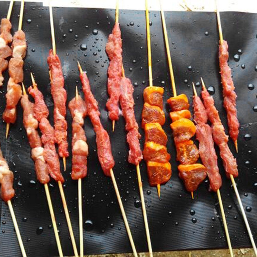 Accessori per grill: ✅ BBQ Grillmatte Antihaft Grillmatten - 3stk – Nuovo e nell'imballaggio originale da Wittenbach venduto da ChinaSeidenstrasse 5