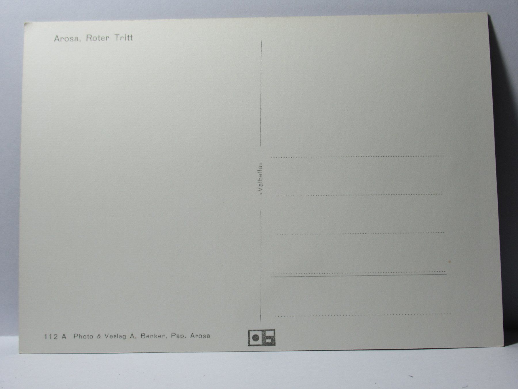 Cartoline postali: Arosa , Roter Tritt – Nuovo (secondo la descrizione) da Grenchen venduto da Bluemchen1900 1