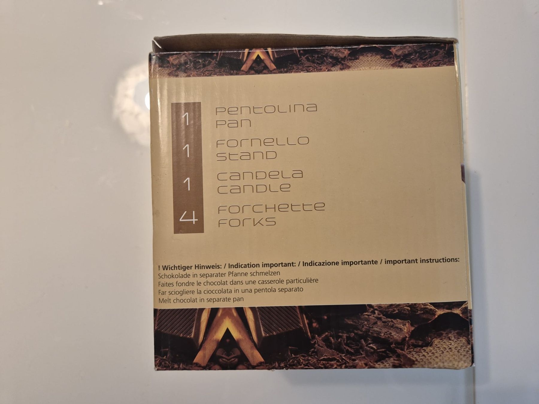 Geschirrsets: Schokolade Fondue Mini Set – Neu und originalverpackt aus Zug von Roses0 2