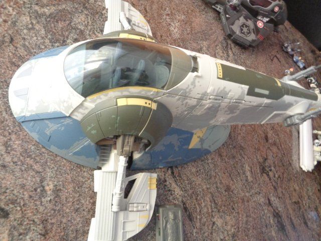 Hasbro Giocattoli: Star Wars Hasbro Slave 1  Jango Fett – Usato da sargans venduto da Angamar 3