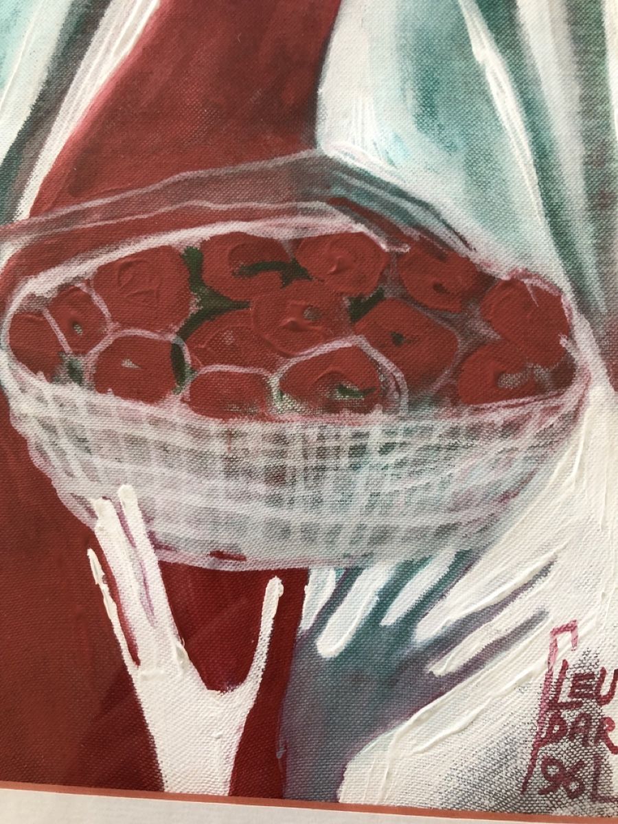 Dipinti: The Temptation - Acryl, canvas, Prague 1996 – Usato da Arlesheim venduto da Men_l77g 1