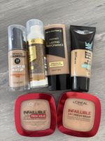 Diverse Make-up Foundations L'ORÉAL, MAX FACTOR, REVLON 🤩